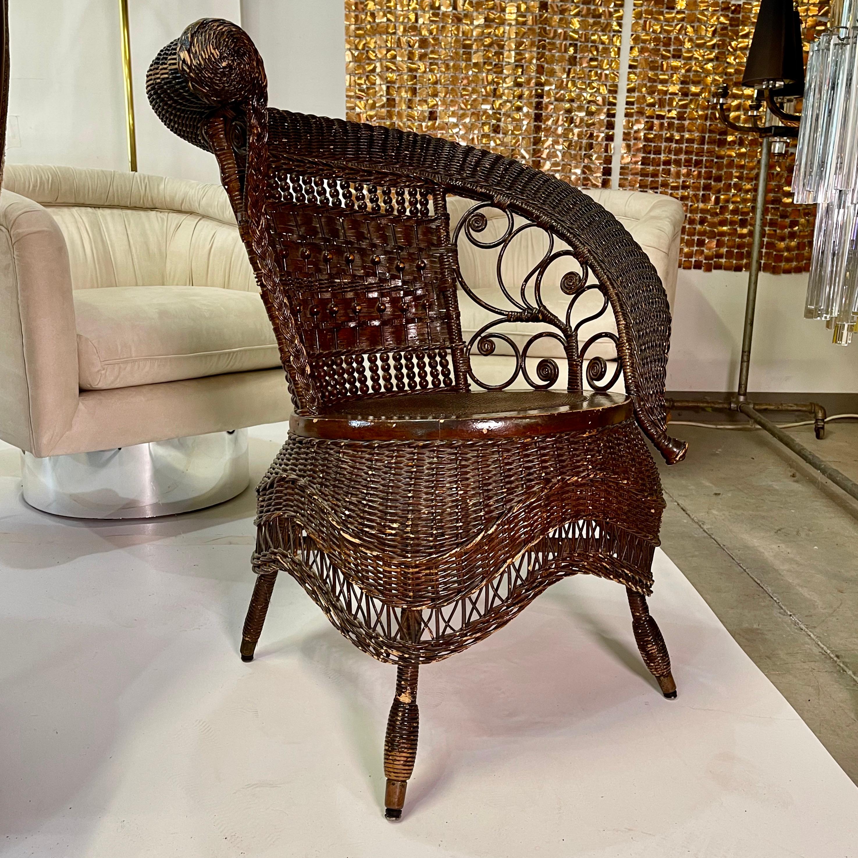 pier 1 wicker chair