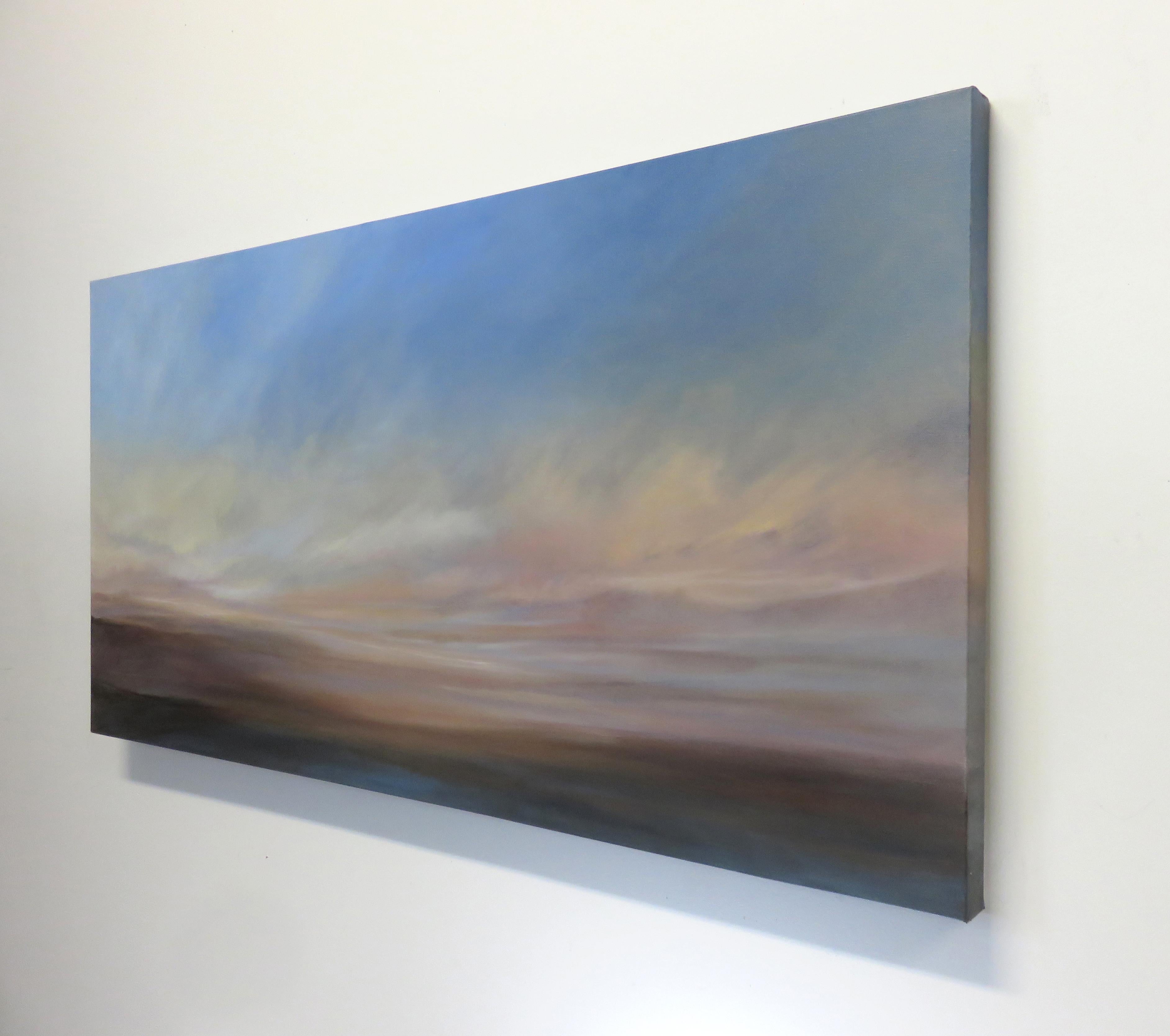 Accanto ad acque tranquille, pittura ad olio astratta - Painting di Jenn Williamson