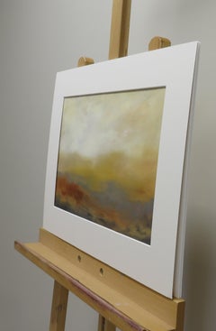 Días cálidos, pintura abstracta al óleo