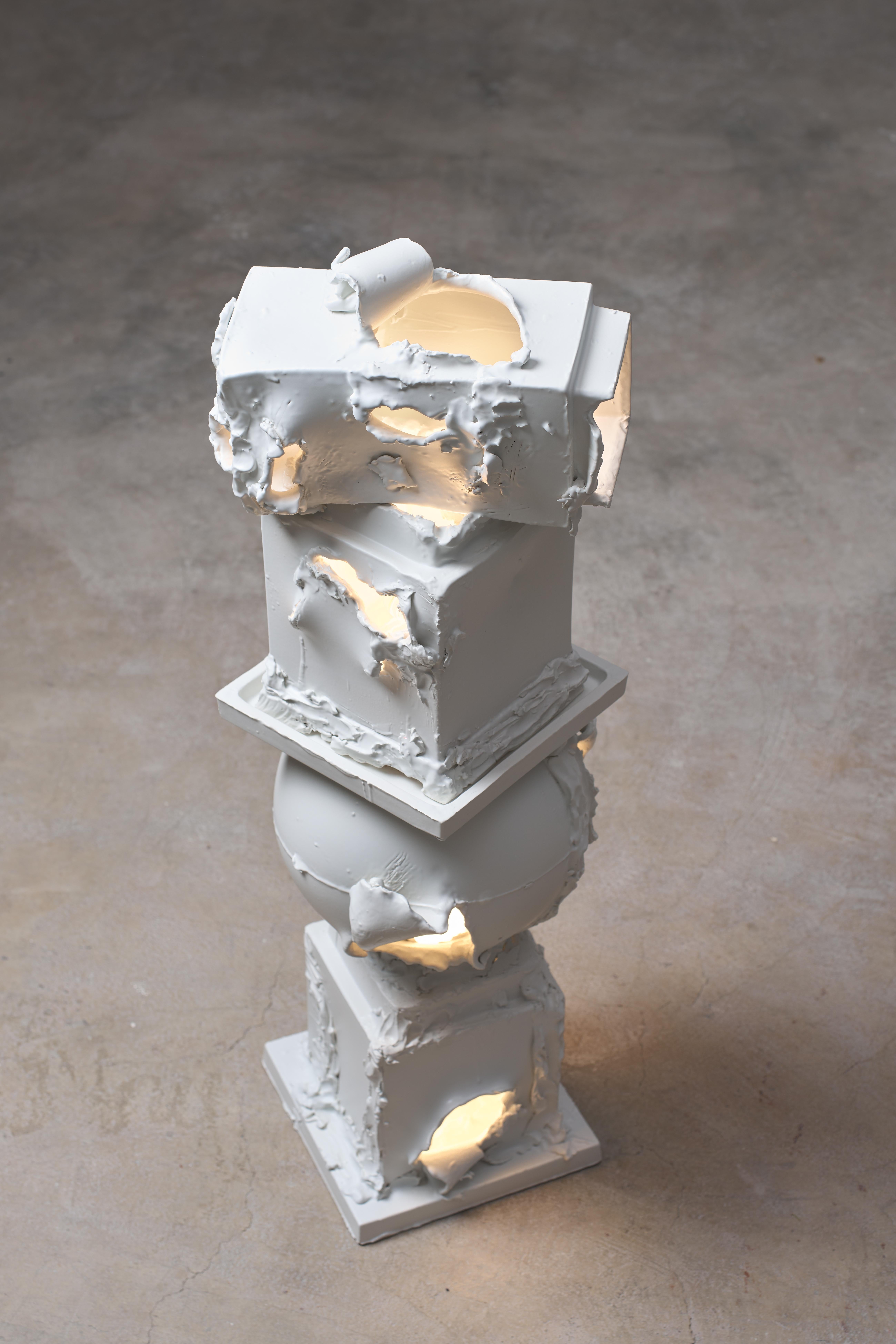 Jenna Basso Pietrobon, born in 1986, is an artist whose work delves into societal issues through the lens of her personal experiences. She offers an unfiltered critique of political, economic, and social systems, employing a diverse range of