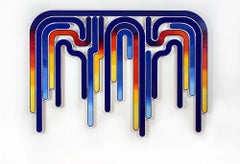 "Chrome" Abstract Wall Sculpture