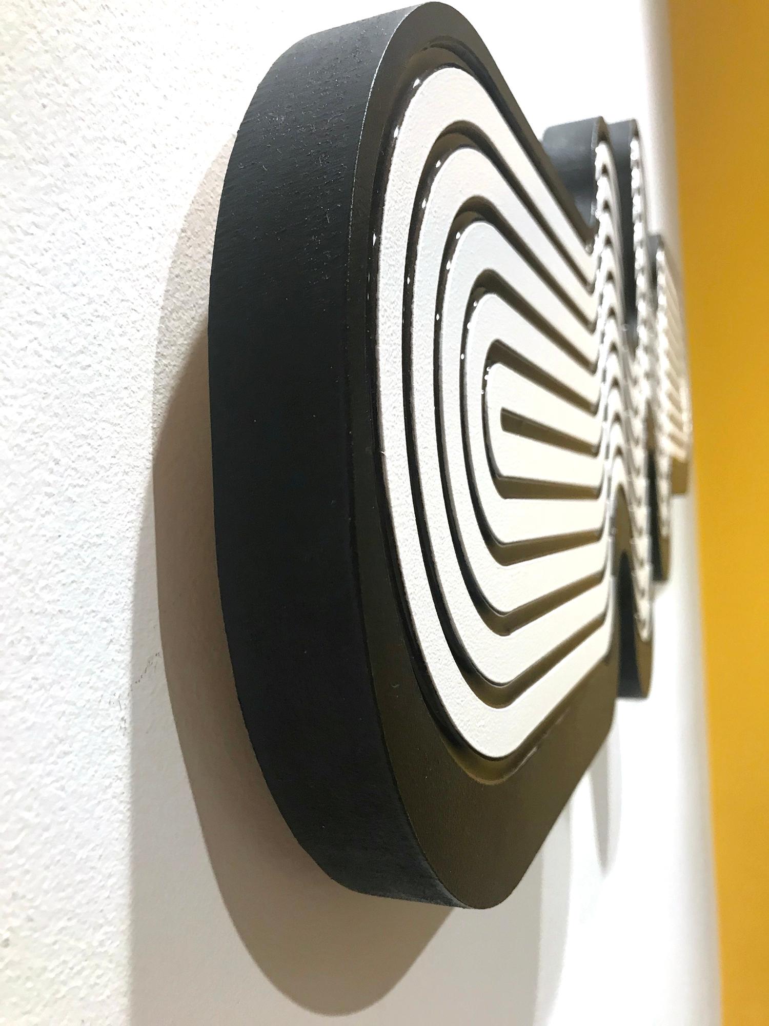 Small Oscillate, 2020, Jenna Krypell, Abst Wall Sculpture-Horizontal + Vertical 2