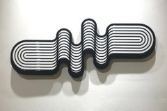 Small Oscillate, 2020, Jenna Krypell, Abst Wall Sculpture-Horizontal + Vertical