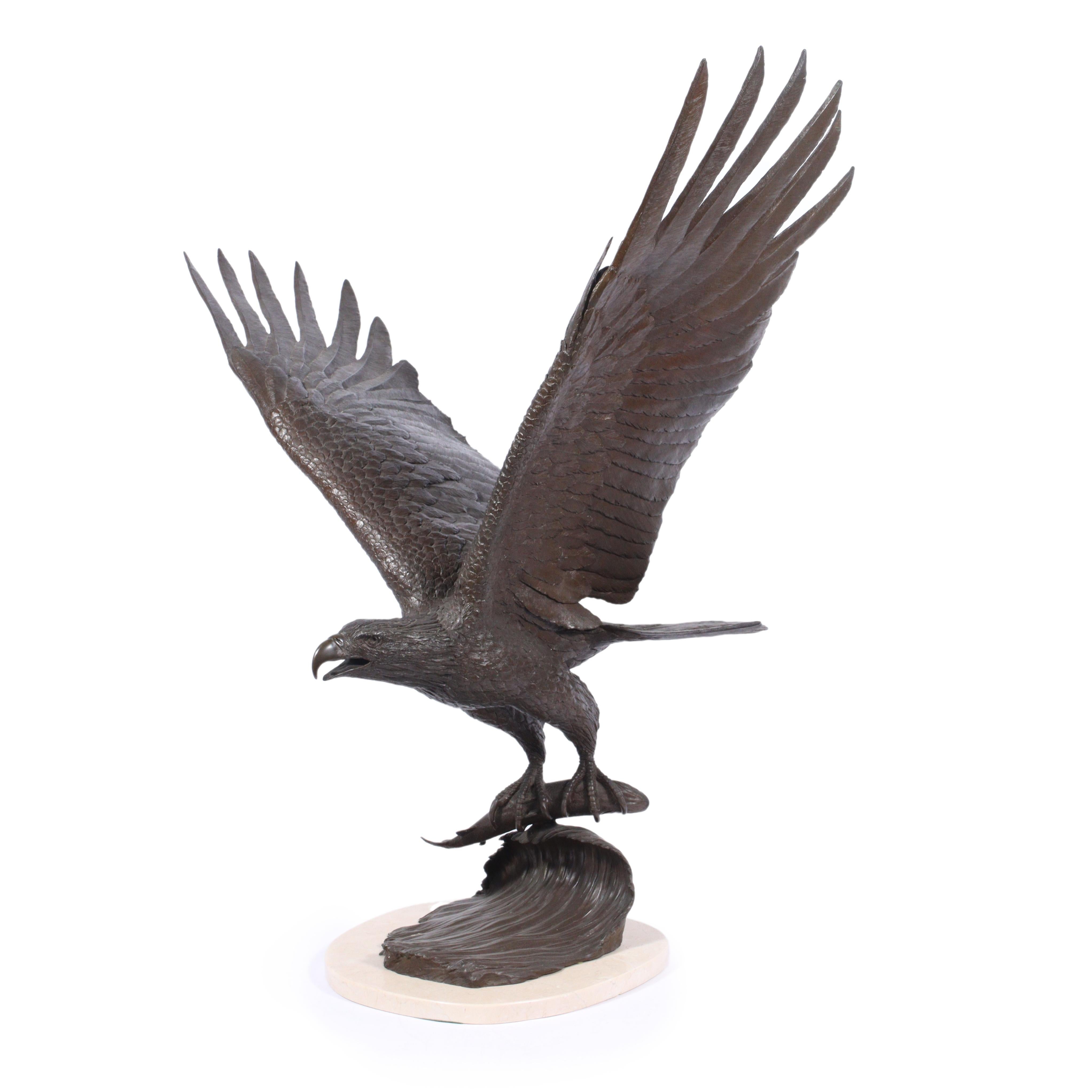 Figurative Sculpture di Jenne Stahl - Il cacciatore