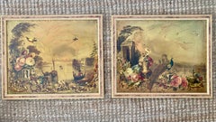 Jennens and Bettridge 19th Century Paintings, a Pair