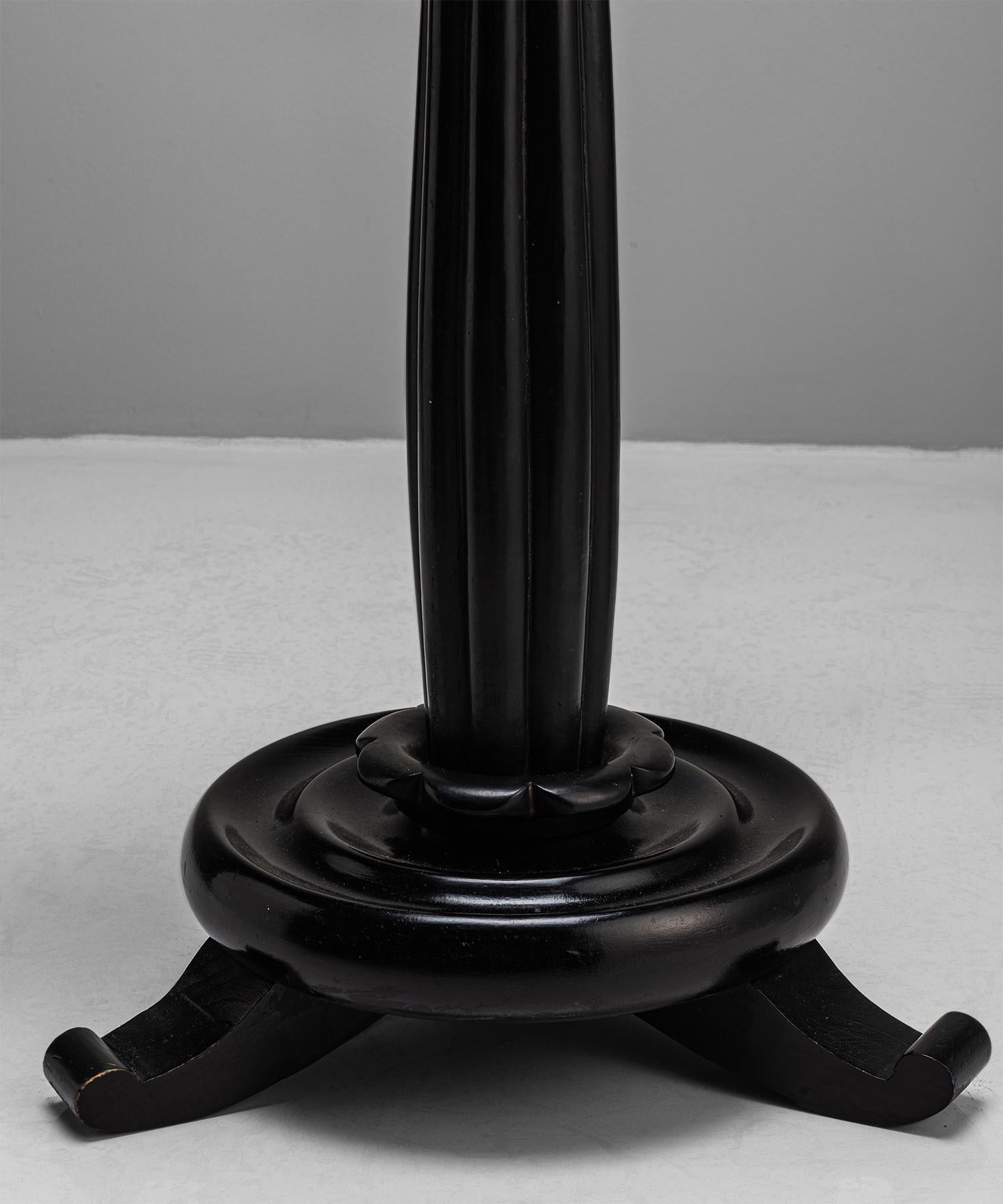 Lacquered Jennens & Bettridge Tilt-Top Occasional Table, England, circa 1840