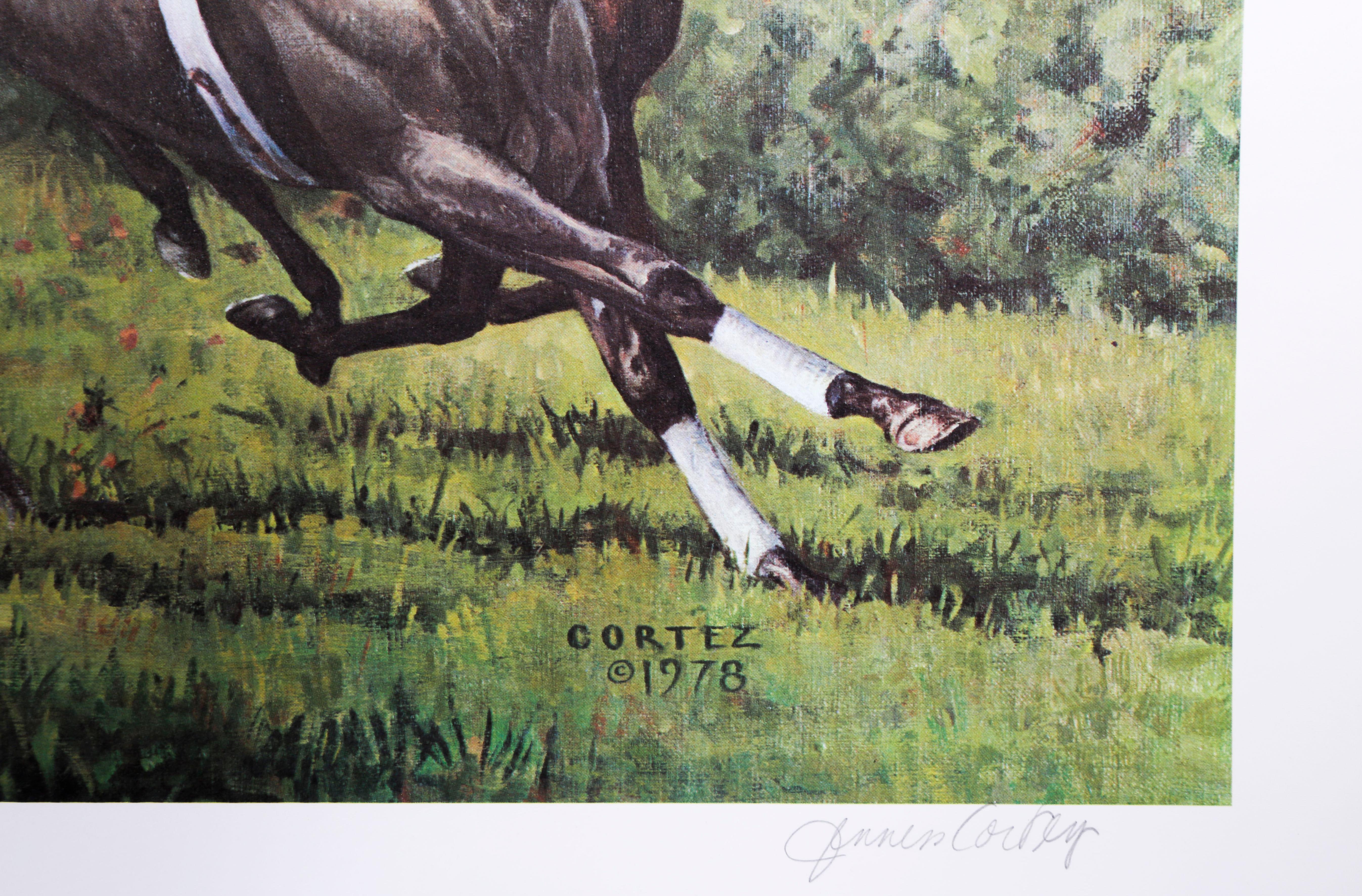 Saratoga!, Litografía de Jenness Cortez en venta 1