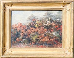"Color Sketch, Shakespeare Garden" Jennie Brownscombe, circa 1890 Impressionism