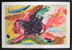 "" BALLERINA ""  ABstrakter STUDENT DER HANS HOFFMAN MID CENTURY MODERN, Ende der 1950er Jahre