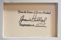 " PATCH WORK "  LATE 1950s ABSTRACT STUDENT OF HANS HOFFMAN MID CENTURY MODERN