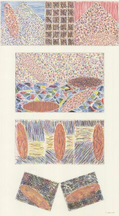 Ensemble contemporain Pastel Offset de Jennifer Bartlett « American Dance Festival 1978 »