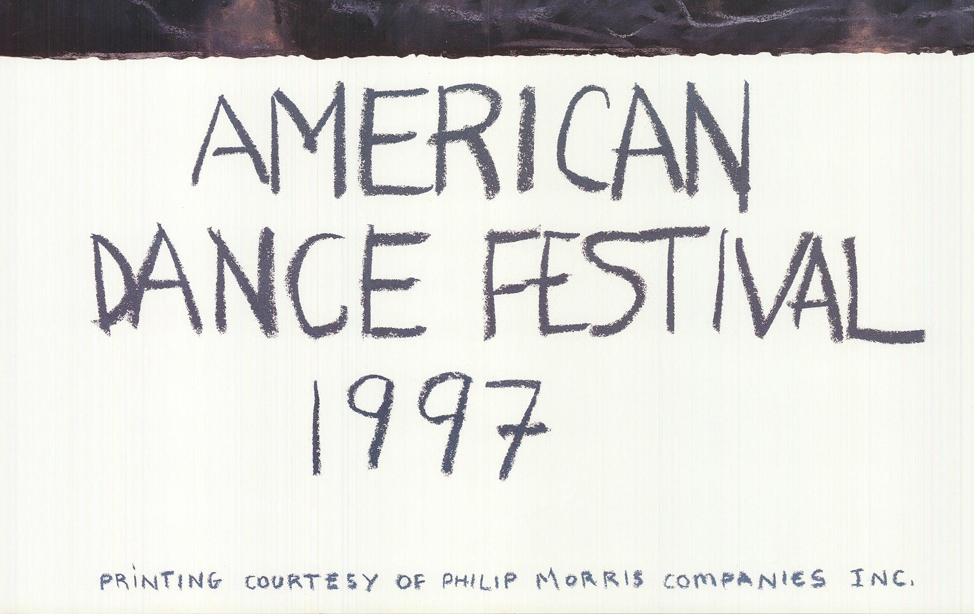 1997 Jennifer Bartlett 'American Dance Festival 1997' FIRST EDITION For Sale 1