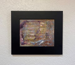 "Riflesso" (2008) di Jennifer Bobola, pittura astratta a tecnica mista