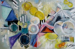 Frequency Shift, Painting, Acrylic on Canvas