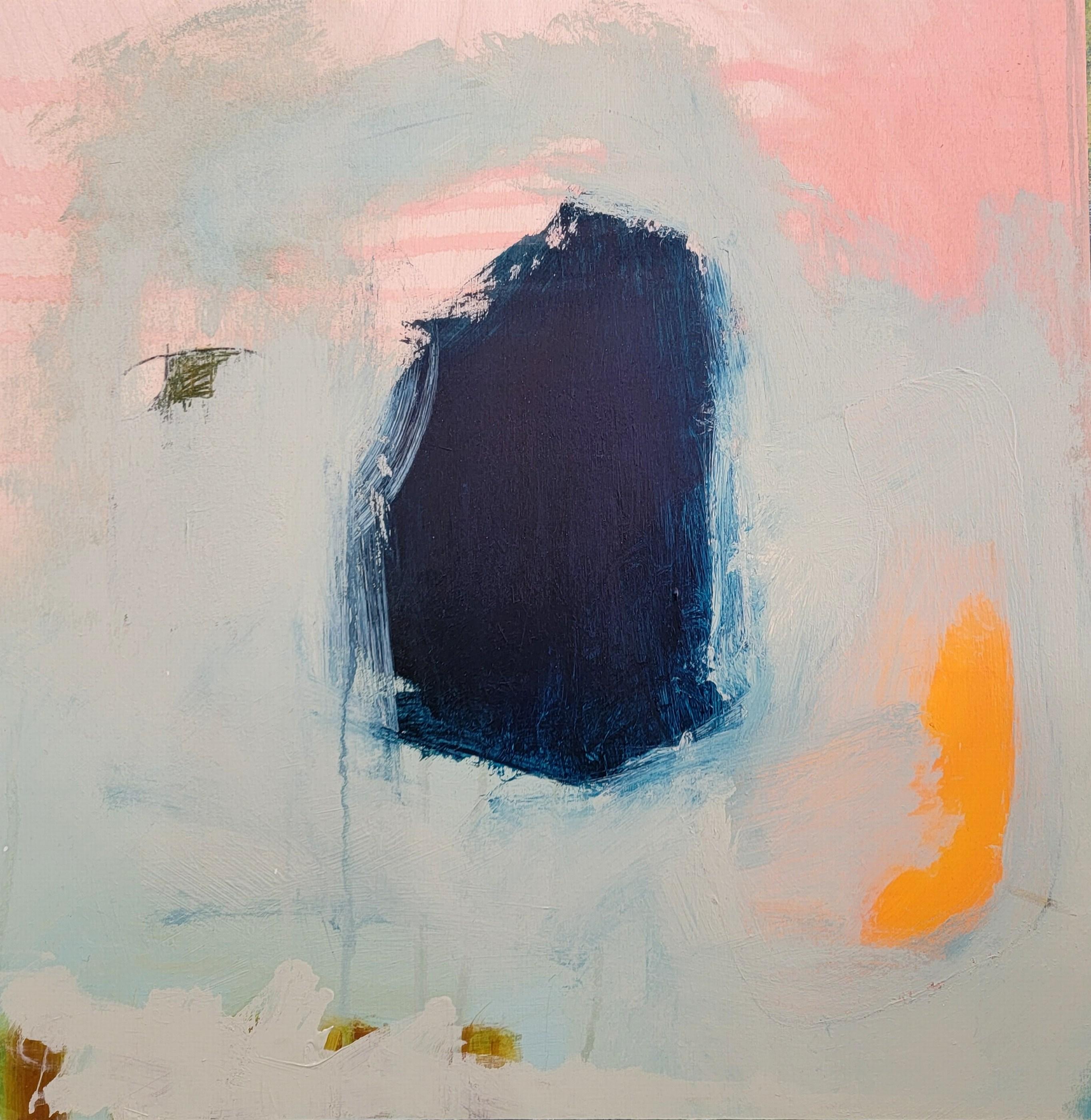 Jennifer Bricker-Pugh Abstract Painting - Cerulean Sea
