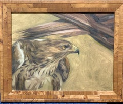 Stunning 21st-Century American realist portrait of a of an American Eagle