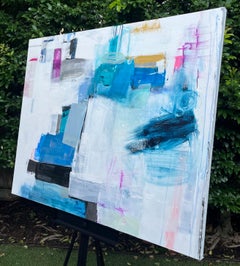 Standing in Motion, Abstract Painting