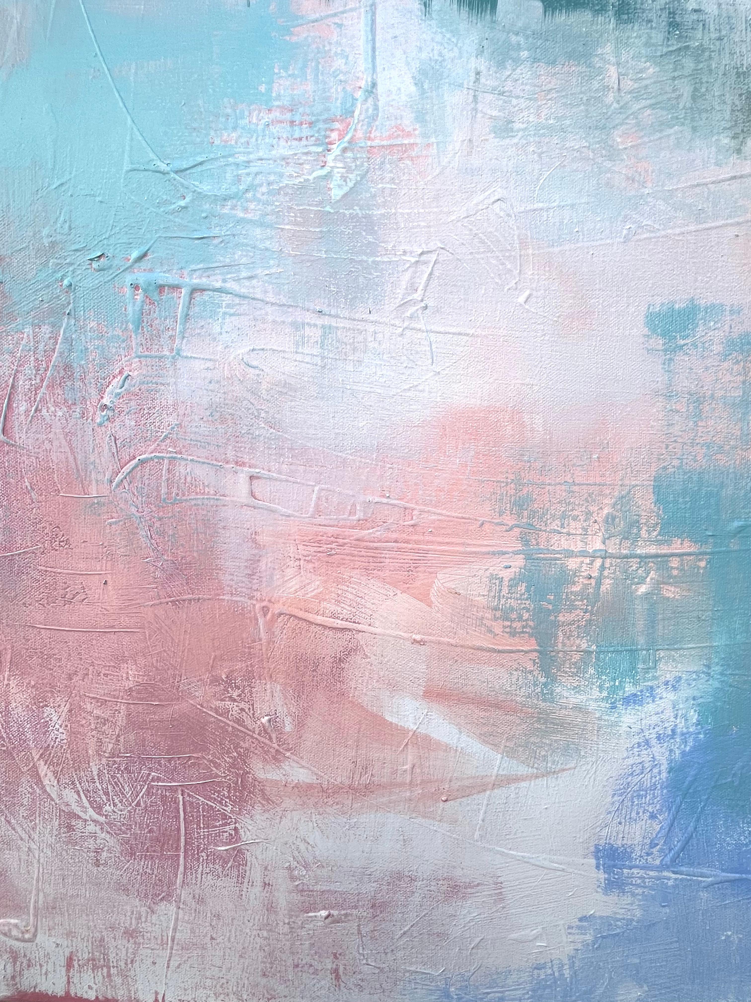 Lightly Grounded, Abstract Painting For Sale 1