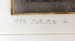 Interstate 2, della Reader's Digest Assoc. Collezione d'arte, unico astratto