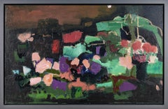 Helter Skelter Today - Contemporary Oil Painting on Canvas, Framed