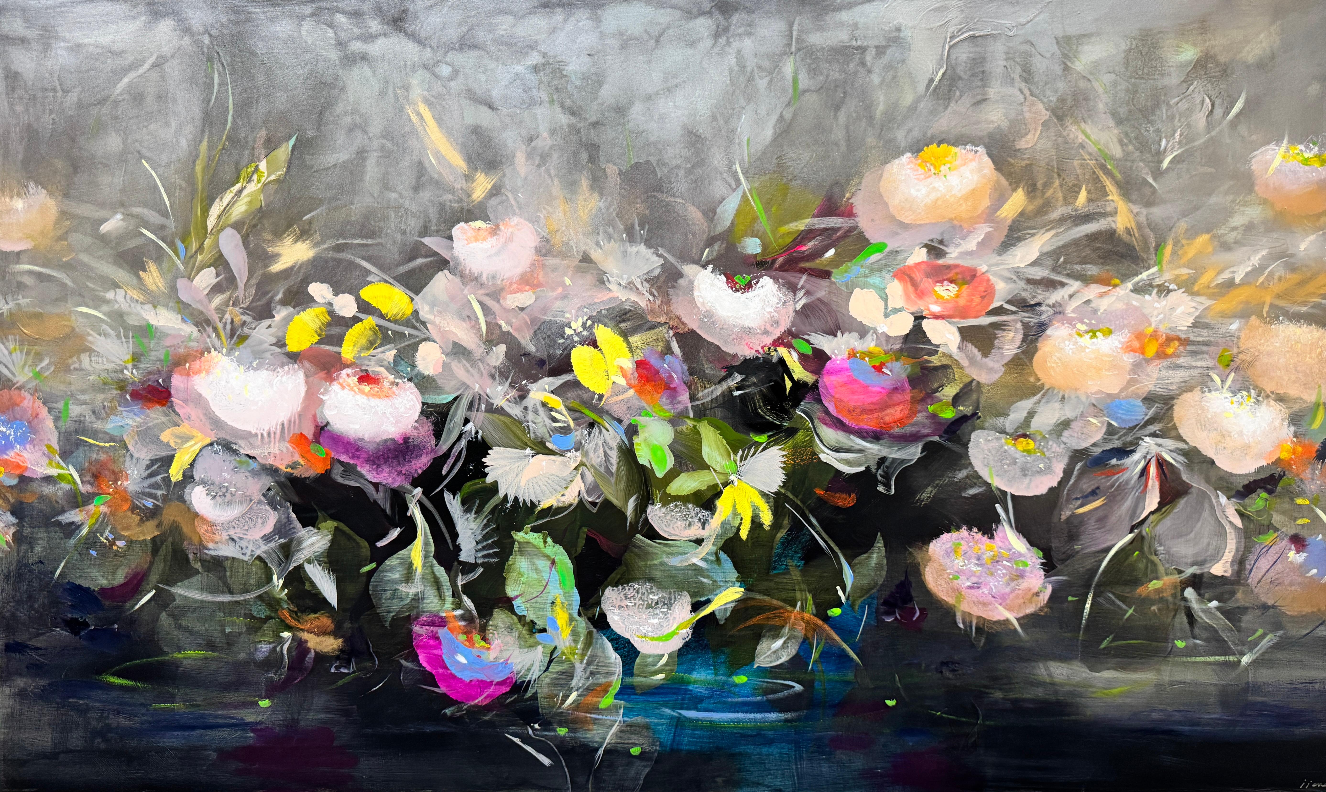 Abstract Painting Jennifer JL Jones - Alchimie