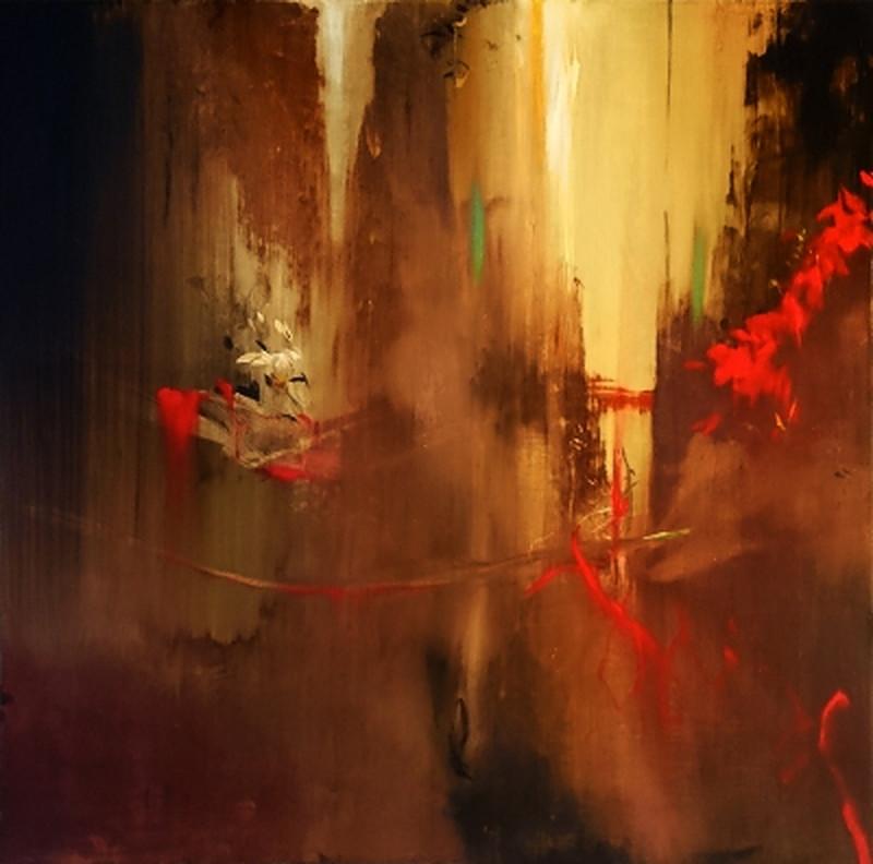 Jennifer JL Jones Abstract Painting - Gypsy I
