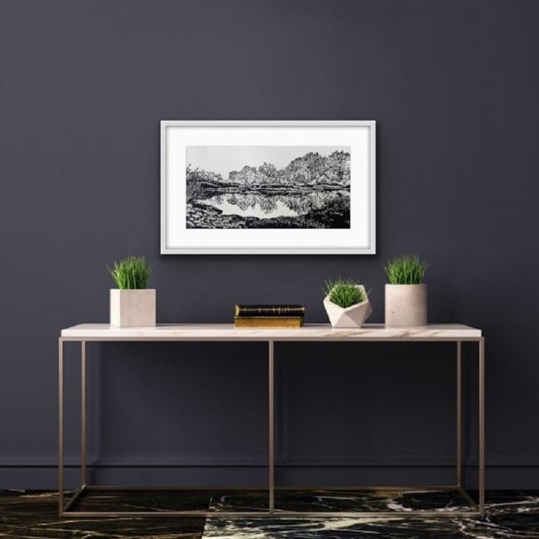 Jennifer Jokhoo, Water's Edge, stampa paesaggistica in edizione limitata in vendita 1