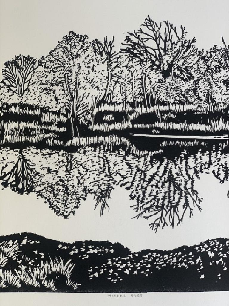 Jennifer Jokhoo, Water's Edge, stampa paesaggistica in edizione limitata in vendita 2