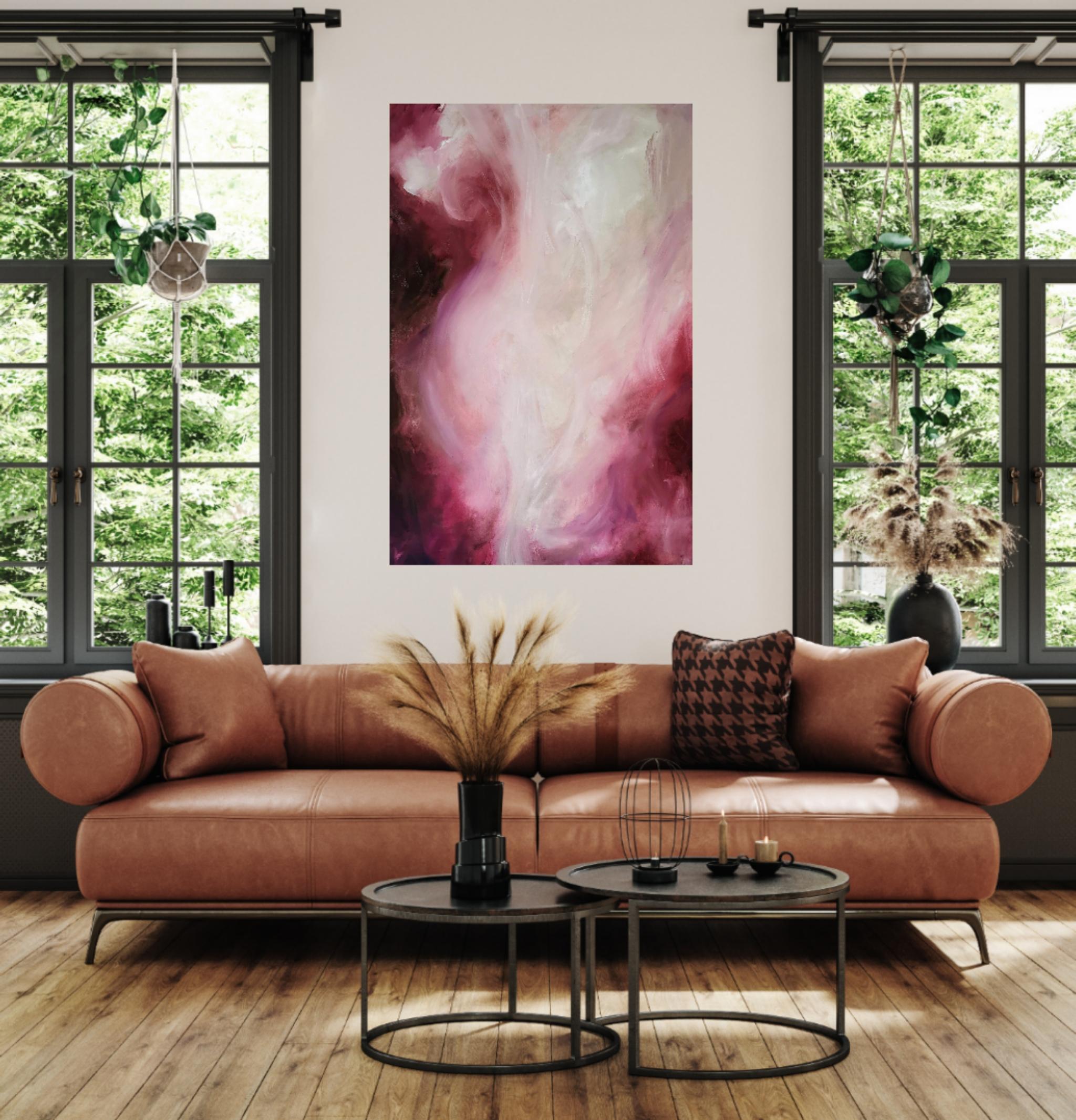 Tutto quello che ho sempre voluto - Quadro astratto sensuale e fluido 5