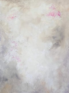 Hortensia - Suave pintura floral abstracta
