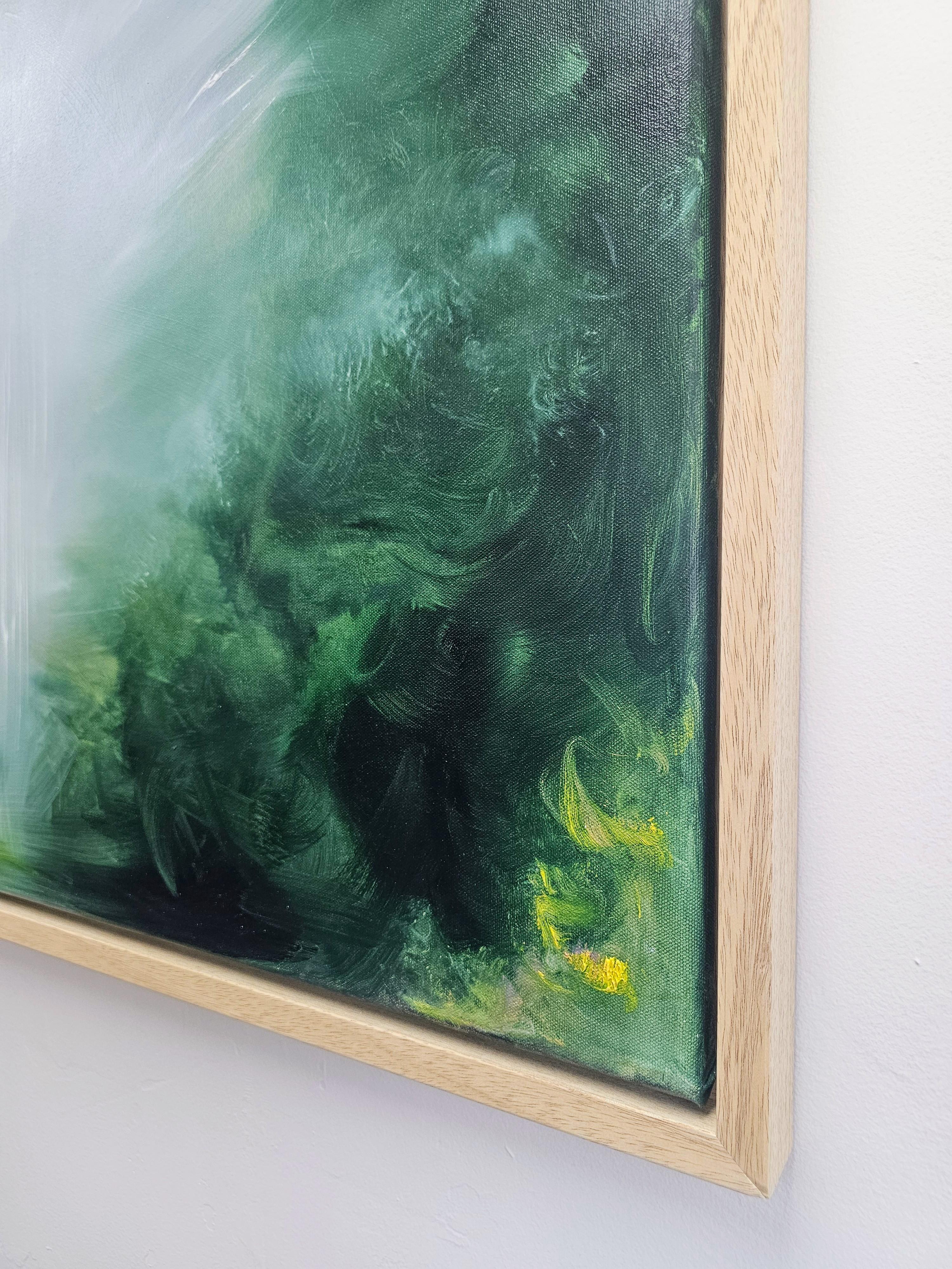 Drago addormentato - Quadro astratto Greene & Greene & Greene drammatico Nature in vendita 15