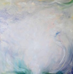 The Awakening - Soft, subtle, large abstract painting