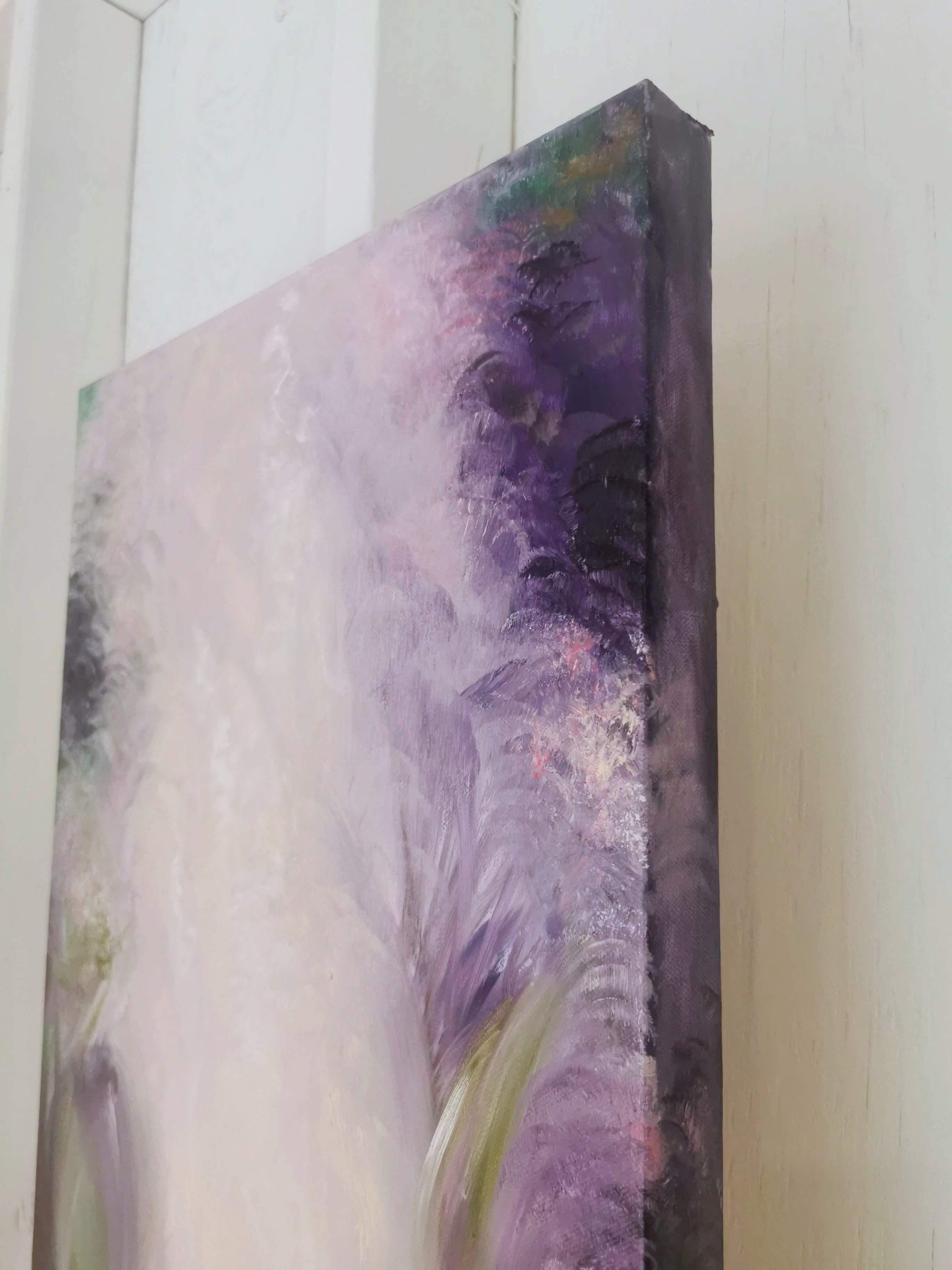 La nascita di ogni onda - Quadro astratto fluido di Nature in vendita 7