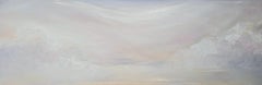 The Midwinter Sparrow - Minimalist atmospheric abstract winter landscape