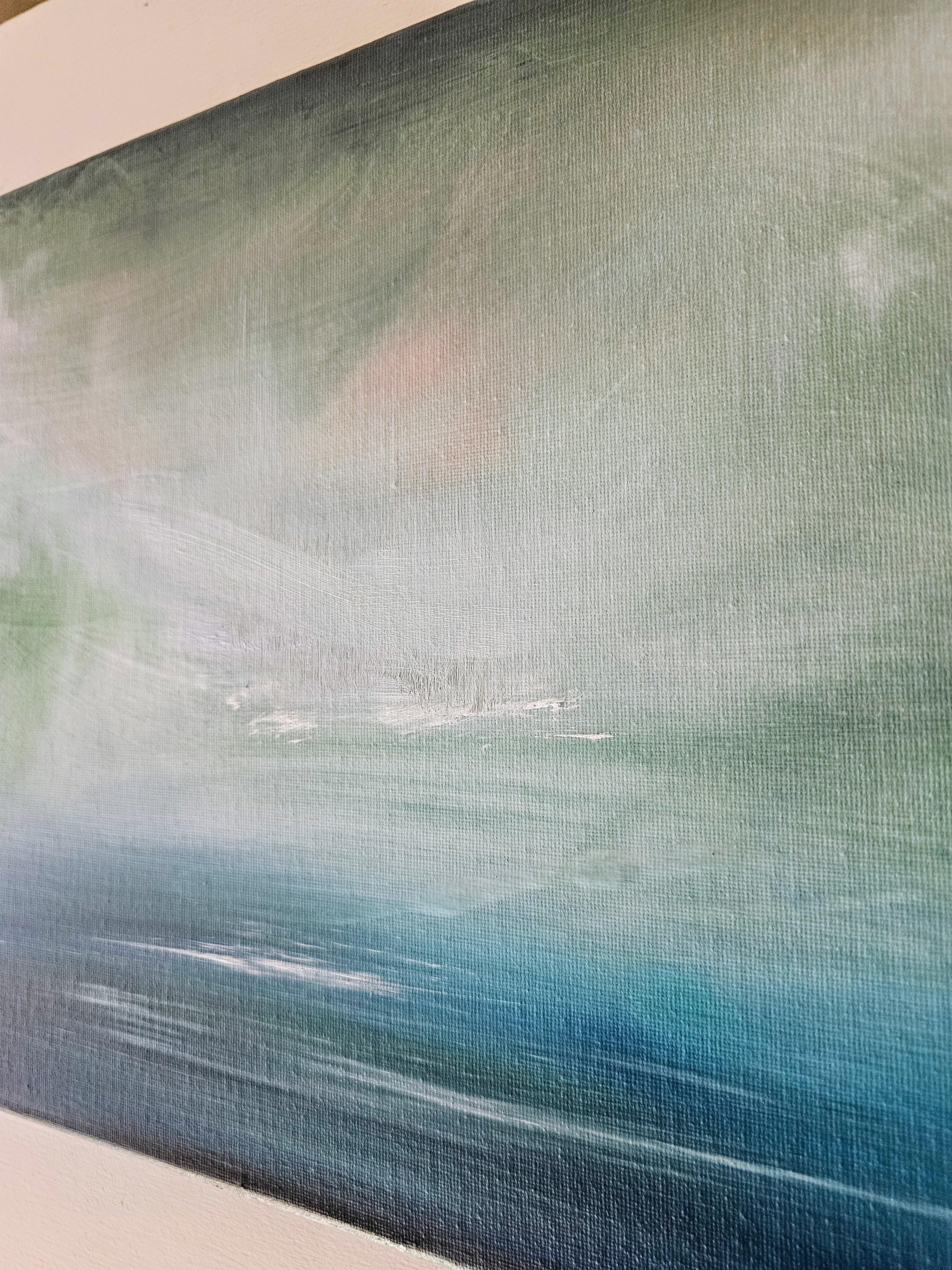 La quiete dell'acqua - Quadro astratto di paesaggio marino 5