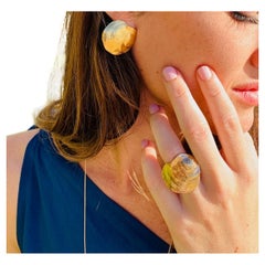 Jennifer Liang Anillo Jingle Shell de Oro de 14 KT