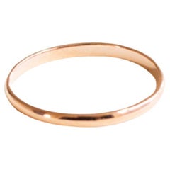 Jennifer Liang 14 KT Rose Gold Stackable Ring Band