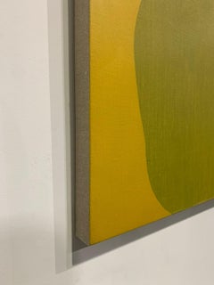 "Cairns 7", abstract painting by Jennifer McGregor (40x30"), 2023