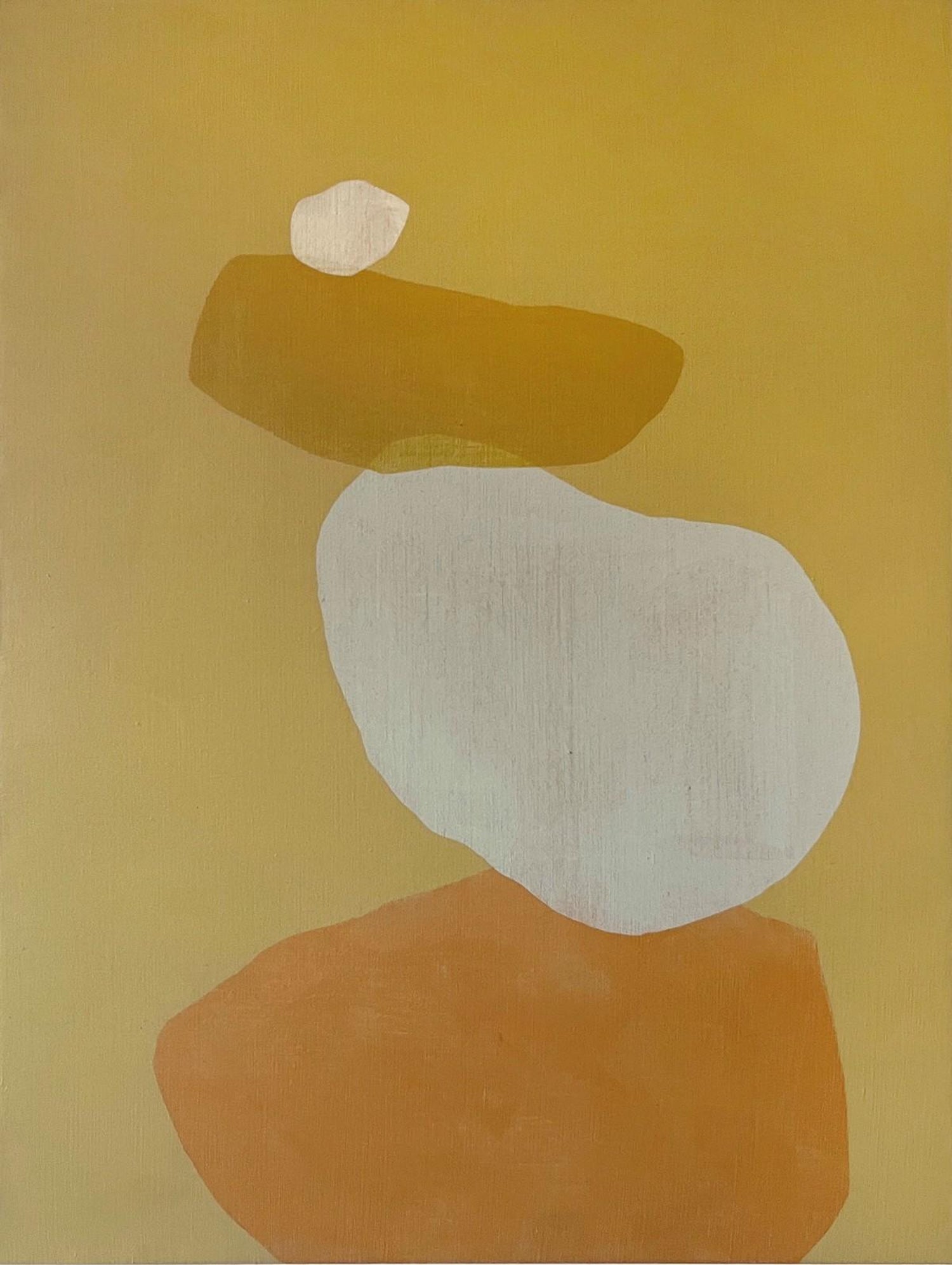 Jennifer McGregor - "Cairns 7", abstract painting by Jennifer McGregor  (40x30"), 2023 For Sale at 1stDibs