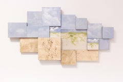 "Cumberland Island Sand & Sky" - composite photo, landscape, beach, sculptural