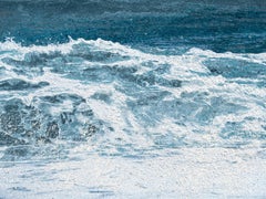 Used Uncontained Consumption: Seafoam - composite photo, beachscape, landscape