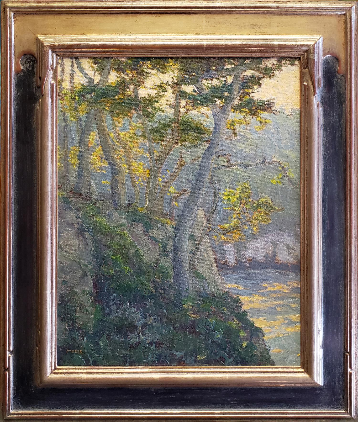 Cala del Pez Azul, Punta Lobos - Painting de Jennifer Moses