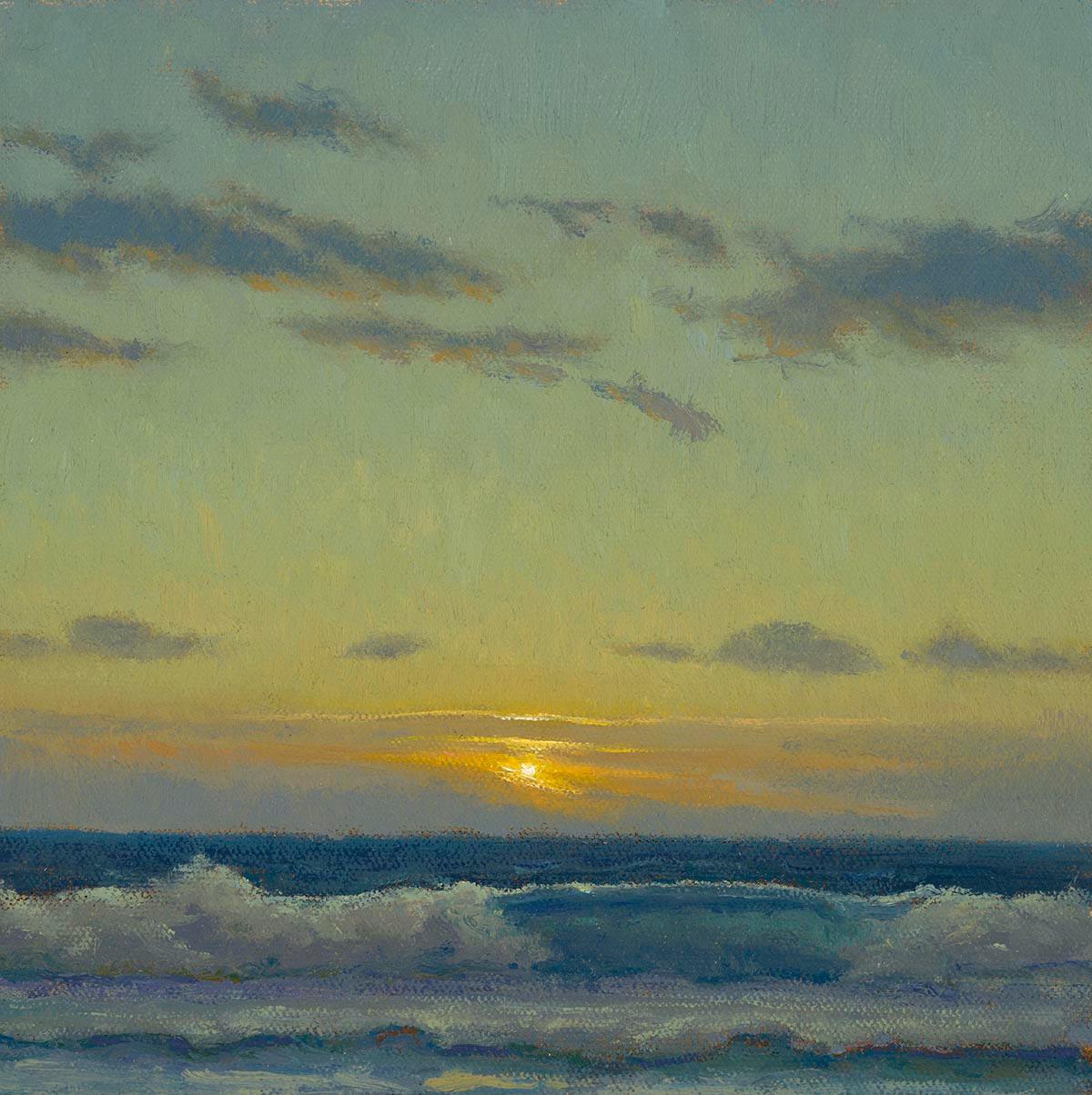 Splendid Ending - Painting by Jennifer Moses