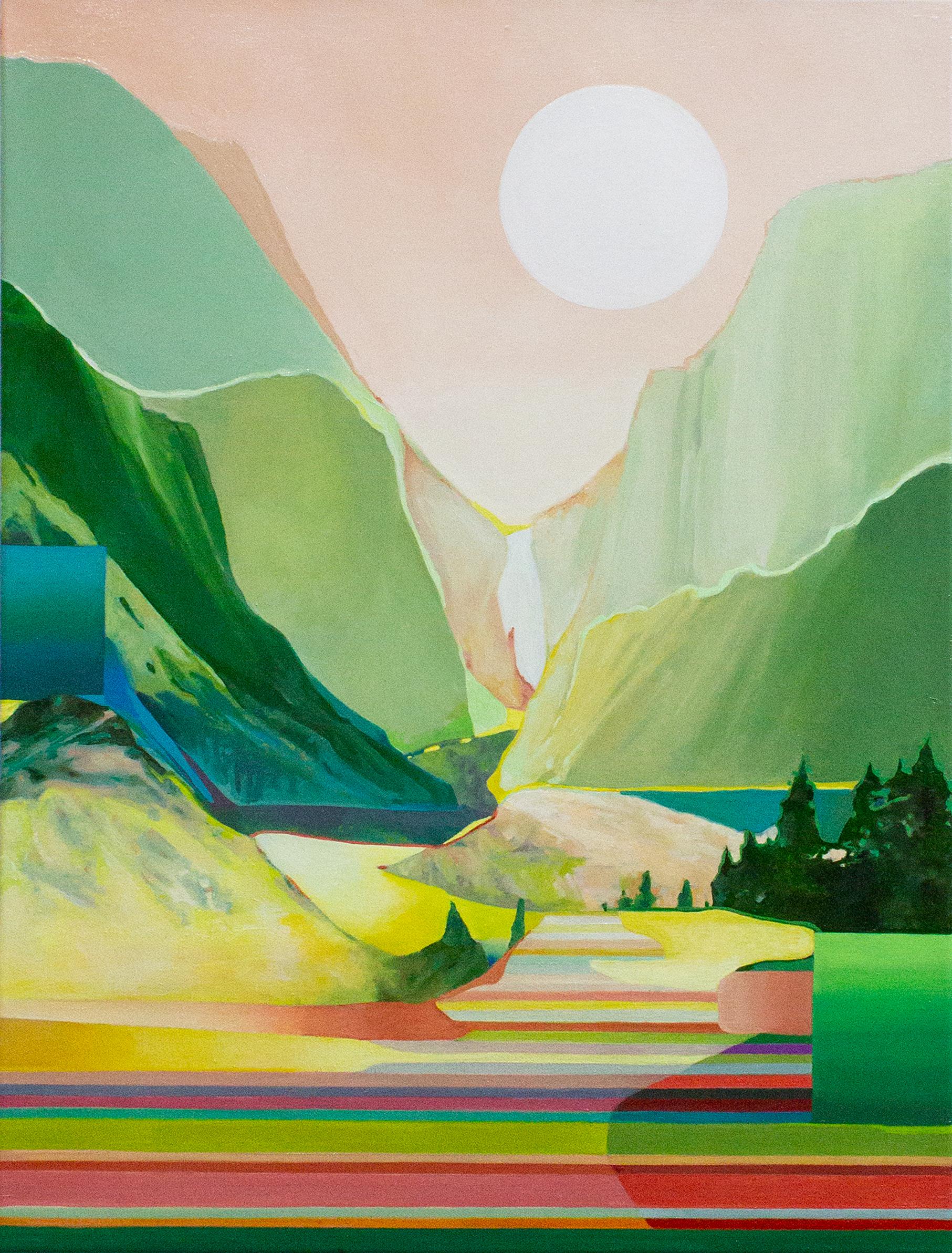 Jennifer Nehrbass Landscape Painting - North Face