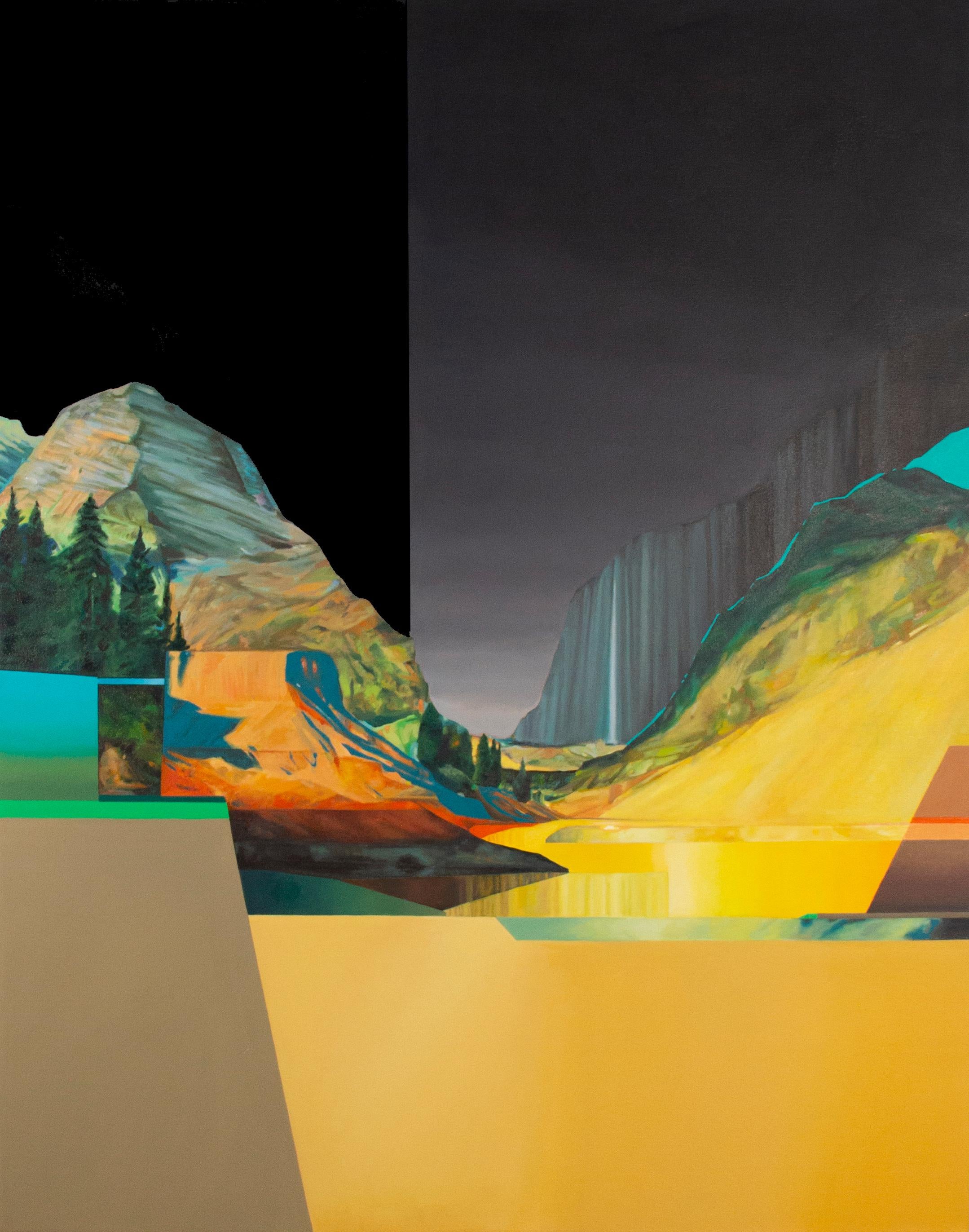 Jennifer Nehrbass Landscape Painting - Shadowland