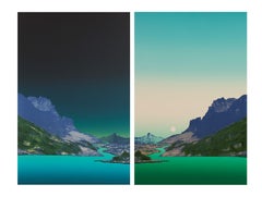 Nightscape, Dayscape (diptych)