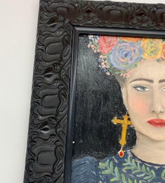 Donnatella, oil on canvas by Jennifer Pellegrino