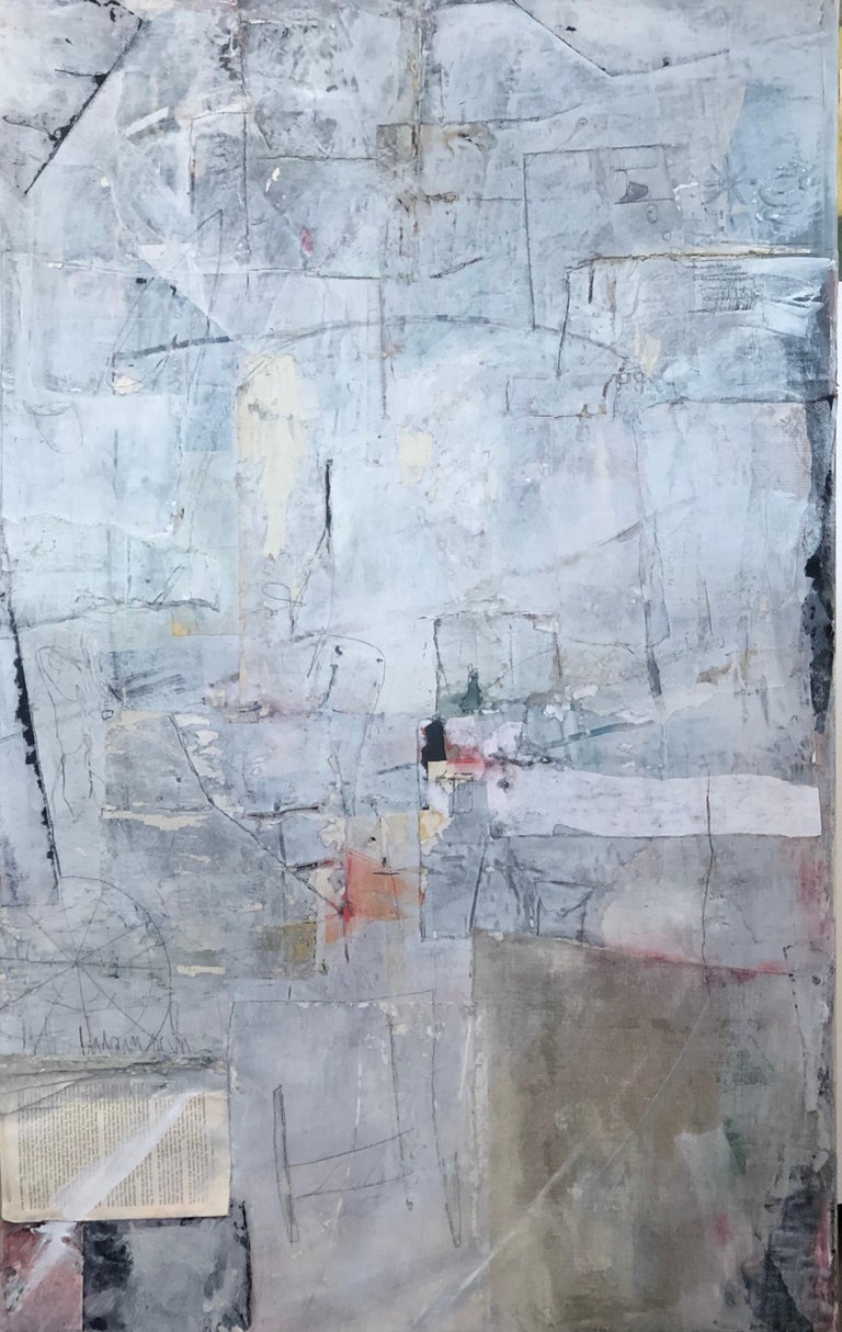 Jennifer Perlmutter Abstract Painting - Sunday Walk