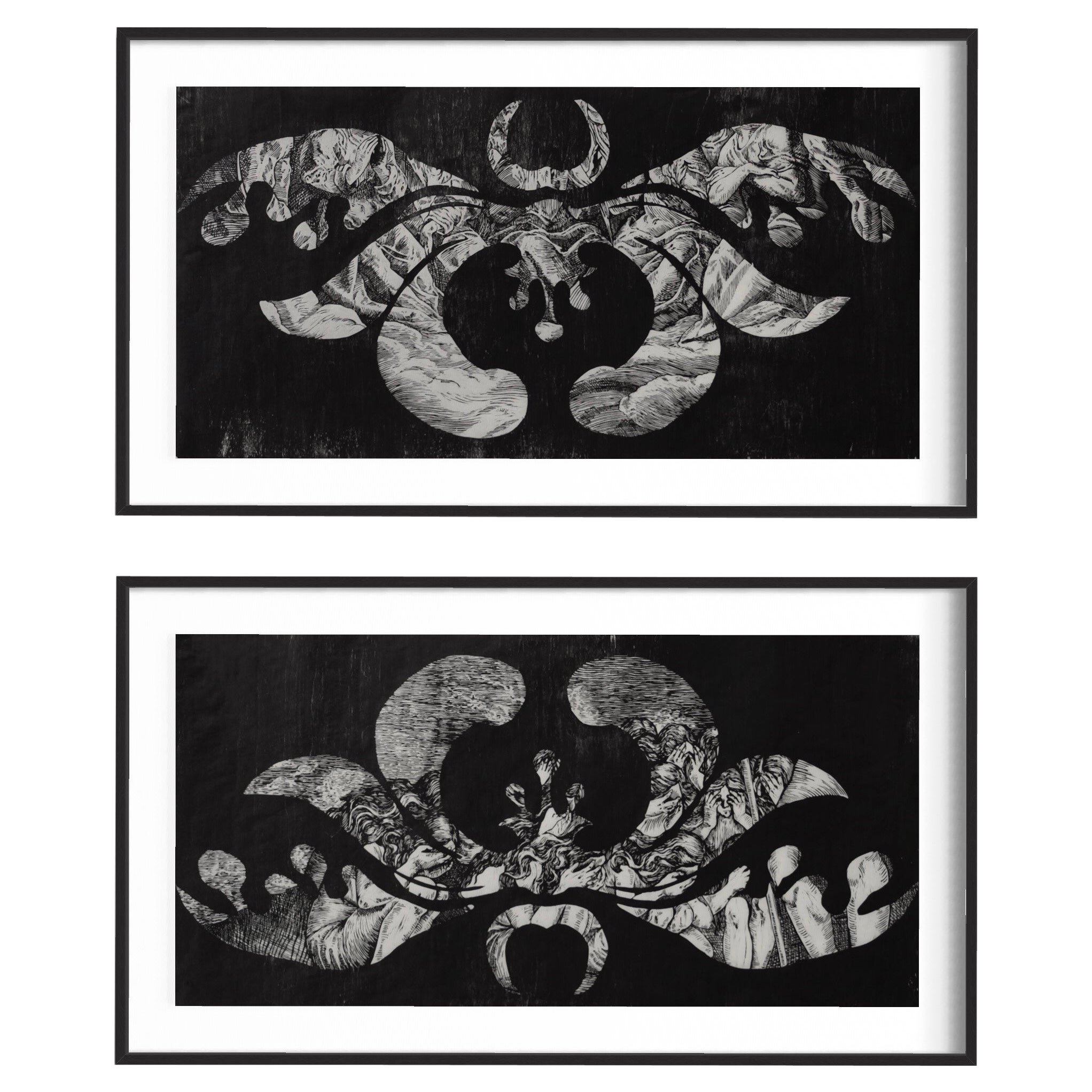Jennifer Printz "As in the Heavens" and "And on the Earth Below" Prints, 2013