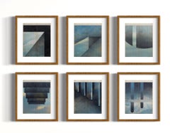 Jennifer Printz "Quietus II" Stampe, grafite e inchiostri su carta antica, 2017